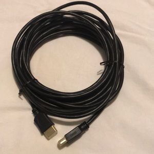 Cable HDMI 25” high speed with Ethernet.
